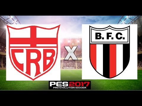 CRB x Botafogo-SP 09JAN19 Narração de Cleber Machado Amistoso PES 2017