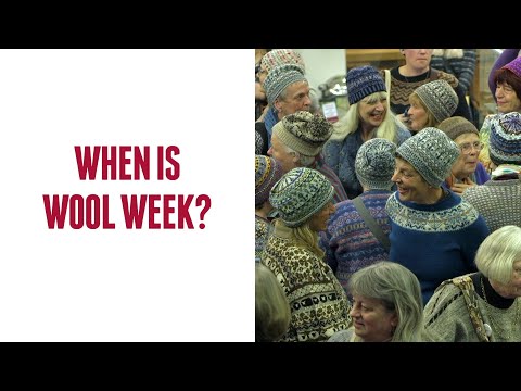 When is Wool Week?