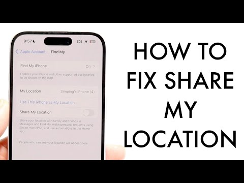 How To FIX Share My Location Not Working On iPhone! (2025)