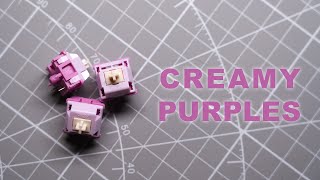 Akko V3 Creamy Purple Pro Switch Review and Sound Test | Tactile | ASMR