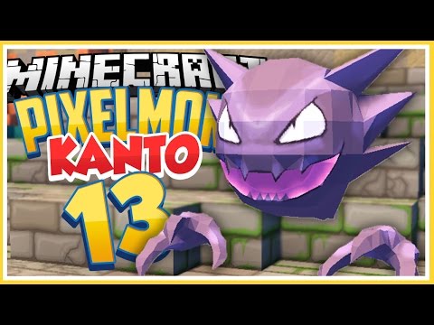 Minecraft Pixelmon Kanto: Ep.13 - SPOOKY LAVENDER TOWN?! (Public Pixelmon Server)
