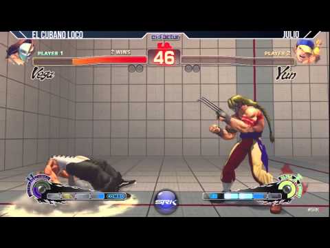 El Cubano Loco (Vega) vs Julio (Yun)
