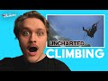 Former Rock Climber Reacts To Uncharted PSPremiere