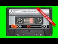 Kaset Pita Music Slow Super Enak Background Green Screen RA49