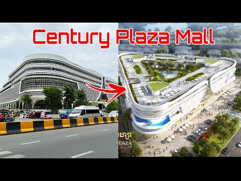 Phnom Penh Cambodia New Century Plaza Mall Construction Update Aug 2023
