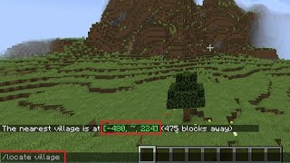 How to Find and Teleport to the Nearest Village in Minecraft 1.19 (Java & Bedrock)