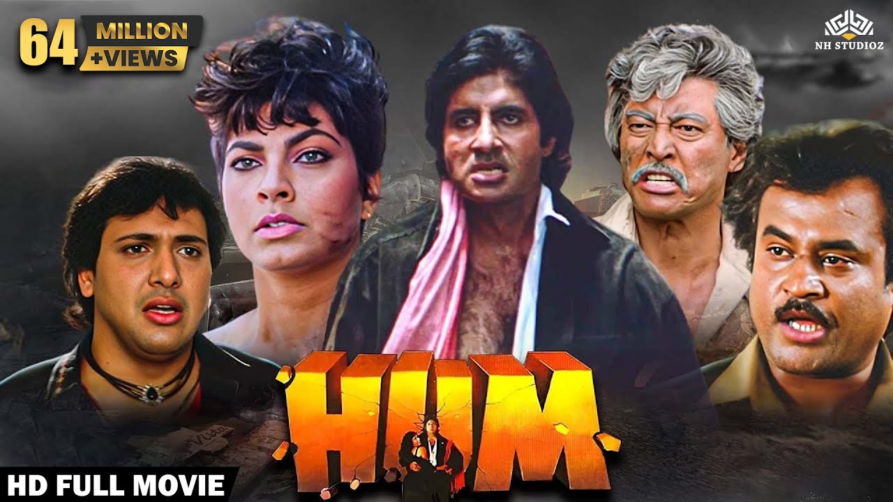 Hum Full Movie | Amitabh Bachchan, Rajnikanth, Govinda, Kimi Katkar | Full Hindi Action Movie