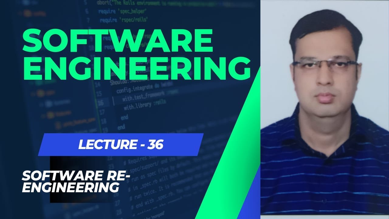 LECTURE 36 | SOFTWARE RE-ENGINEERING | SOFTWARE ENGINEERING