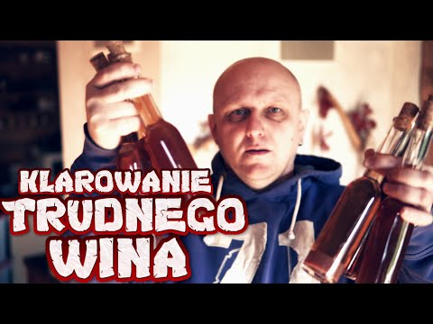 Klarowanie WINA śliwkowego | TEST ŚRODKÓW KLARUJĄCYCH ¦ Dom Pachnący Żywicą