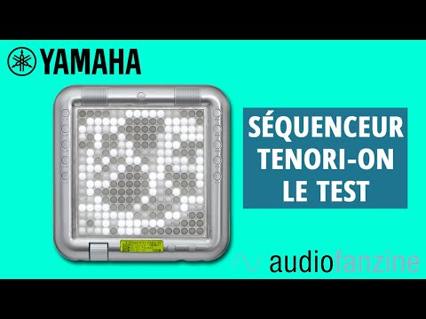 Test du séquenceur Tenori-On de Yamaha (No talking)