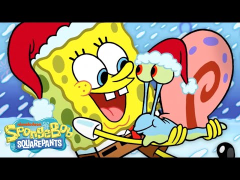 45 MINUTES of SpongeBob’s Snowiest Moments ❄️ | @SpongeBobOfficial