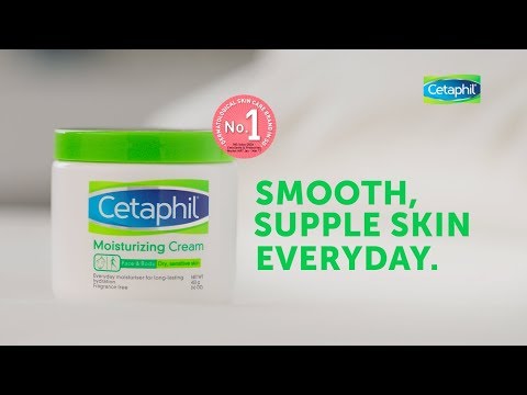 Smooth and Supple Skin with Cetaphil Moisturizing Cream