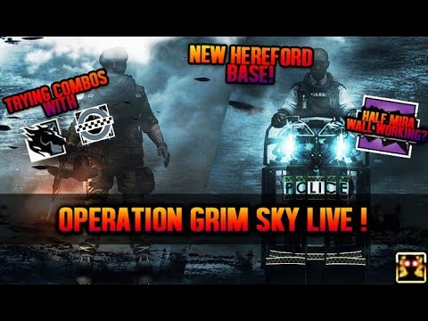 Operation Grim Sky Live! - Maverick and Clash! - Trying out Combos and More! - R6:Siege