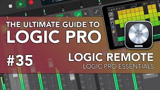 Video thumbnail for Logic Pro #35 - Logic Remote (Turn Your iPad into a Control Surface!) by MusicTechHelpGuy