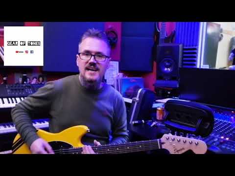 Обзор электрогитары Fender Squier FSR Bullet Mustang Competition Graffiti Yellow