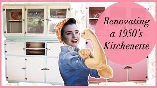 Restoring a 1950's Kitchenette - with Miss MonMon