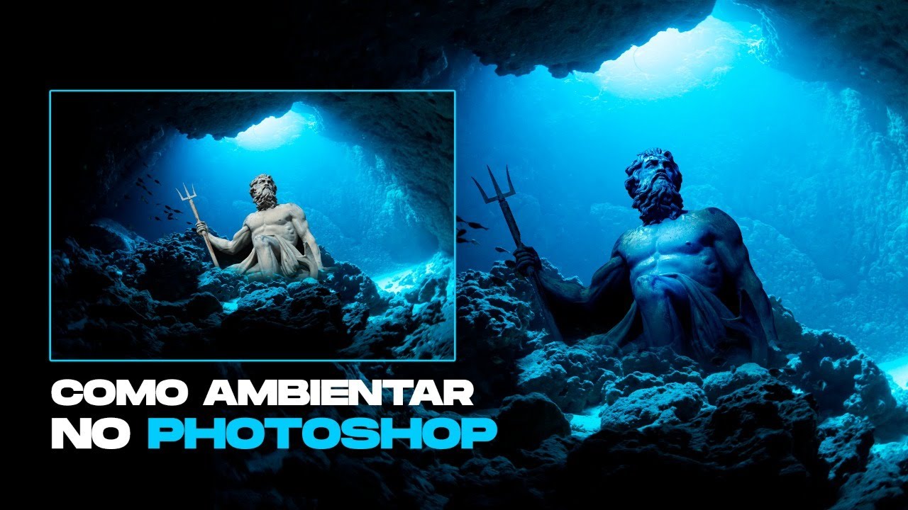 COMO FAZER AMBIENTAÇÃO NO PHOTOSHOP