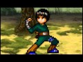 Neji Vs Rock Lee Sprite Battle HD