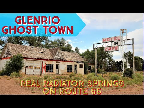 Glenrio Ghost Town Real Radiator Springs on Route 66