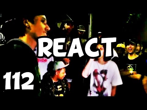 REACT 112# MC Knust vs Azzy MC - 4x4 198ª Batalha do Tanque - São Gonçalo - 2016