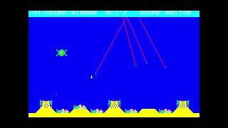 Missile Command (aka. Missile Defend) for the NEC PC-88