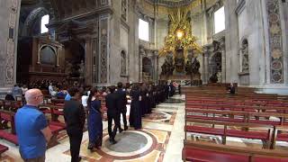 St Peters Basilica (Vatican City) - Laudate Dominu