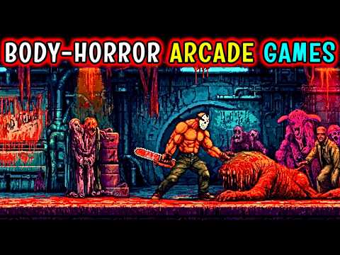 Top 12 Monstrous & Body-Horror Arcade Games of the 80s, 90s & 2000s That Crossed Boundaries!