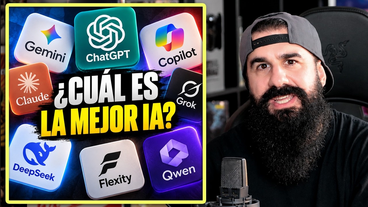 CHATGPT, CLAUDE, GEMINI, OPUS... - Experto dice cuál es la mejor IA para cada cosa