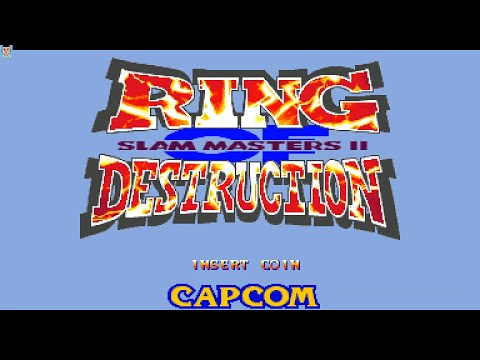 Longplay Casual - Ring of Destruction: Slam Masters II (CP System II) HD 1994