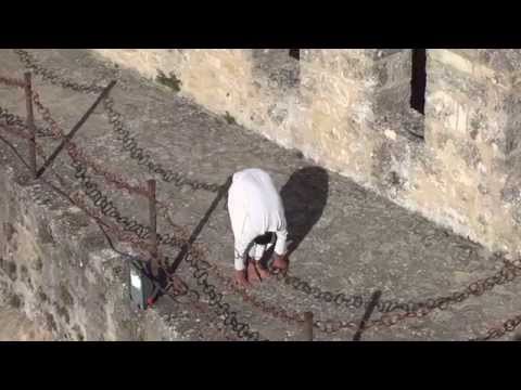 YOGA AWARENESS SURYA NAMASKAR IN FRIAS CASTLE SPAIN.