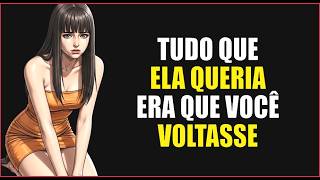 Ela esta sofrendo calada e FALA EXATAMENTE ISSO pra esconder que sente sua falta