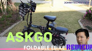 Ask Go Foldable Ebike Review: Affordable Ride from Temu Tested!