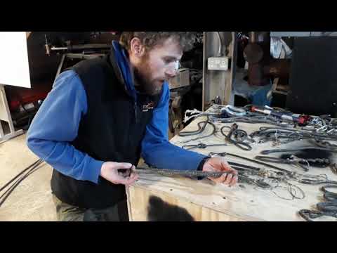 Break testing knots and splices in Tech12 rope