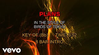 Birds Of Tokyo - Plans (Karaoke)