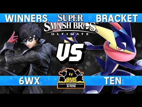 Smash Ultimate Tournament Set - 6WX (Joker) vs Ten (Greninja) - CNB 192