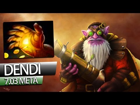Dendi Mid Carry Sniper Midas Gaming 7.03 META Top MMR EU
