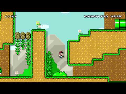 Giant's Pass by Alice 一SUPER MARIO MAKER一 No Commentary 1AL