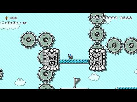 JohnnySSBU Deadly Platforming 2 by ManWithTan - Super Mario Maker 2 - No Commentary 1by