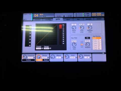 X32 Forced Gate on input channels