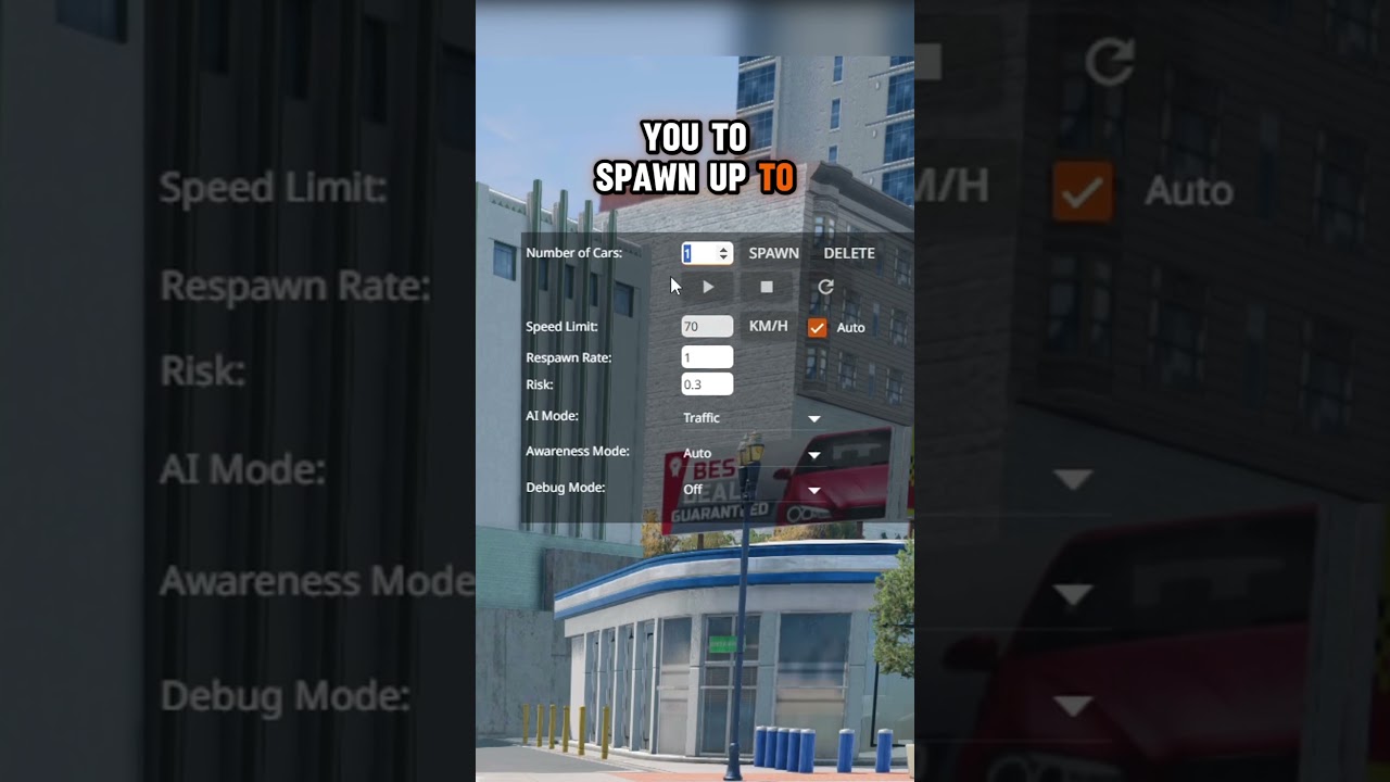 BeamNG Tips & Tricks No.14 🚦🚗 TRAFFIC JAM! #shorts