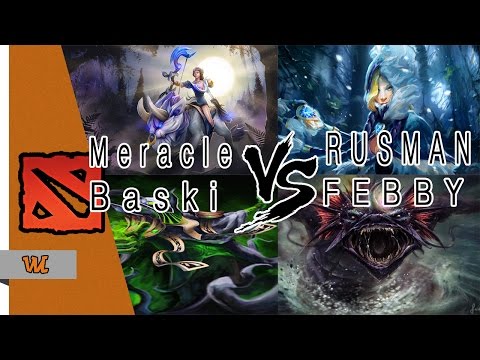 Mski.Meracle | Play Mirana with mski.baski versus RusmaN~ and MVP.FEBBY
