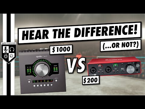Focusrite Scarlett 2i2 vs UA Apollo Twin | Sound Quality Test & Comparison