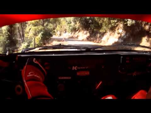 Pedro - Baldaccini Rally Elba storico 2013 camera car Ps Poggio-La Pila