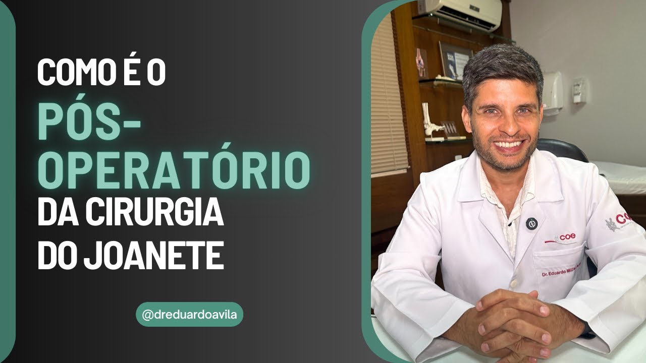 COMO É O PÓS-OPERATÓRIO DA CIRURGIA DO JOANETE