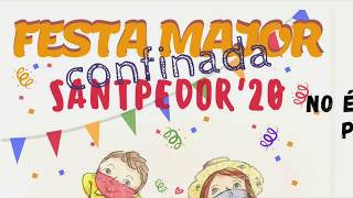 Programa de la Festa Major Santpedor 2020 #versioconfinada