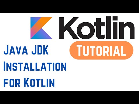 Kotlin Tutorial for Beginners 5 JDK Installation for Kotlin development