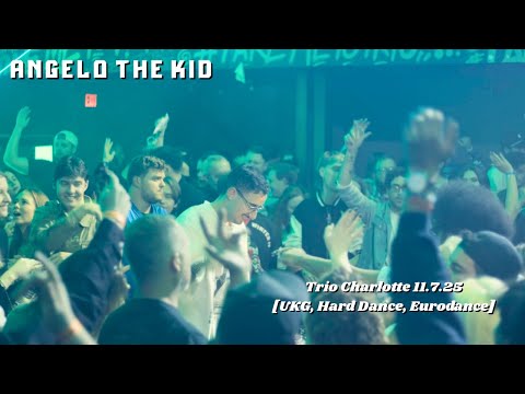 Angelo The Kid at Trio Charlotte 11.7.25 [UKG, Hard Dance, & Eurodance]