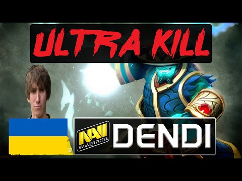 Dota 2 | Na`Vi Dendi - Storm Spirit [ULTRA KILL vs Newteam123] [ESL Qualifier]