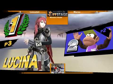 Oulunkylän Offstage 4 - WiiU Singles - Winners Finals - Lancelot(Diddy) vs Mursu(Lucina)