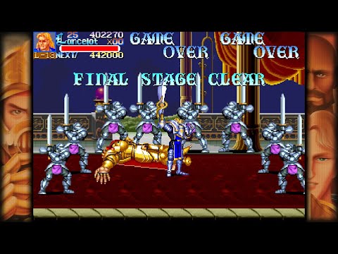 Decisive Battle At The Kings Castle / Final Stage / Knights of The Round / Capcom Arcade / Beat'emup